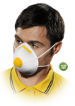 Respirator s ventilom EASY FFP1 bez metalnih dijelova, 20 komada
