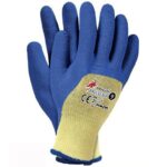 Lateks radne rukavice GRIP BLUE