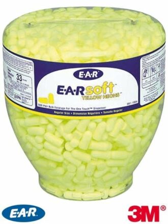 EARSOFT NEON čepići za uši, 1.000 komada