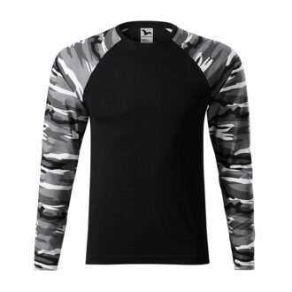 Kamuflažna majica dugih rukava 166 GREY