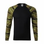 Kamuflažna majica dugih rukava 166 GREEN