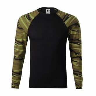 Kamuflažna majica dugih rukava 166 GREEN