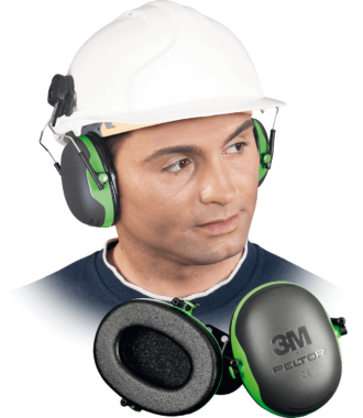 3M™ Peltor™ X1P3 26 dB štitnici za uši montirani na kacigu