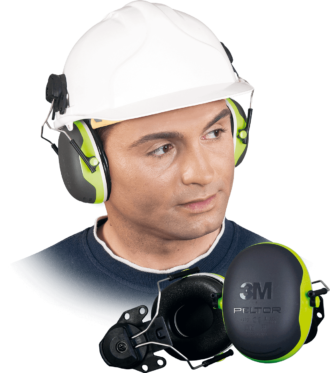 3M™ Peltor™ X4P3 štitnici za uši koji se montiraju na kacigu, 32 dB