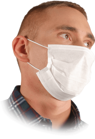 Higijenske maske, 100 komada, SMART bijele