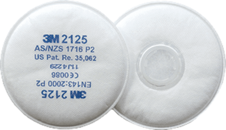 3M™ 2125 P2 filter za čestice, pakiranje od 2 komada