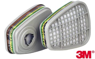 3M™ 6059 ABEK1 filter za plinove i pare, pakiranje od 2 komada