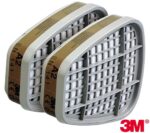 3M™ 6055 A2 filter za plinove i pare, pakiranje od 2 komada