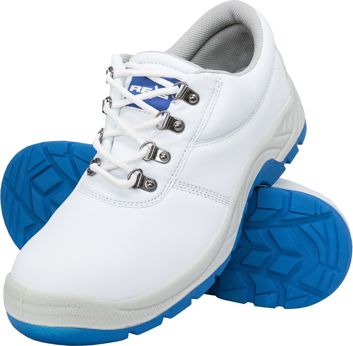 Bijele radne cipele FOOD LOW BLUE SB Bijele radne cipele FOOD LOW BLUE SB