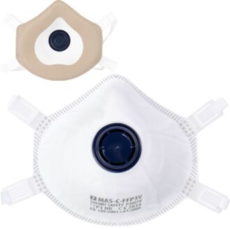 Respirator FFP3 EASY s ventilom za izdisanje, 10 kom