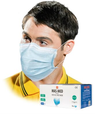 Medicinske certificirane maske za lice MED SKY, 50 komada