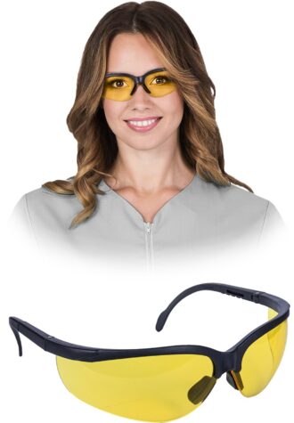 Žute zaštitne naočale IDAHO YELLOW