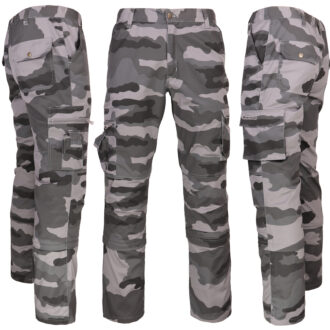 HUNTER CAMU GREY 2-u-1 kamuflažne hlače