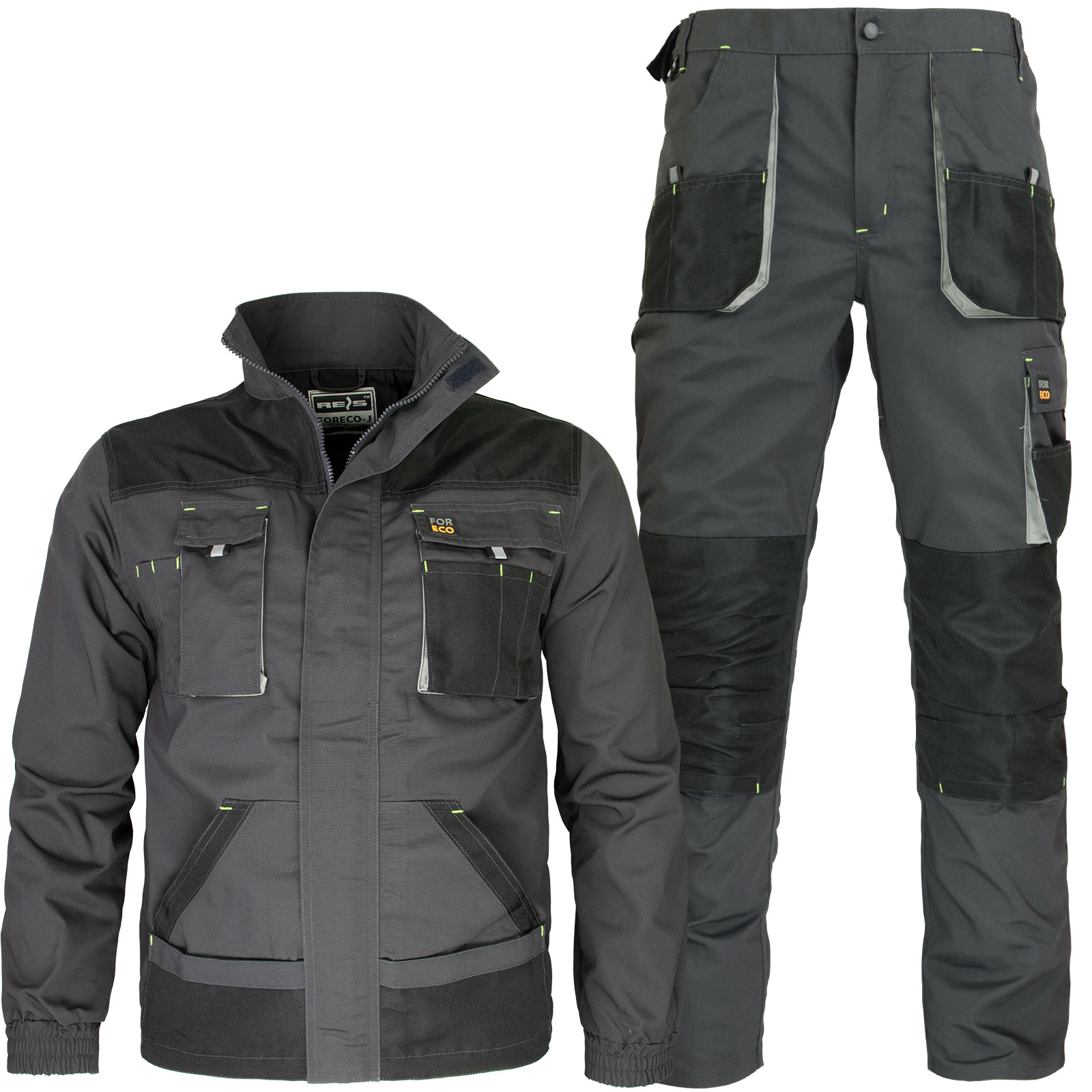 Arbeitsanzug bis zur Taille FORCE GREY Arbeitsanzug bis zur Taille FORCE GREY