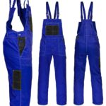 Radne hlače s tregerima SMART BLUE