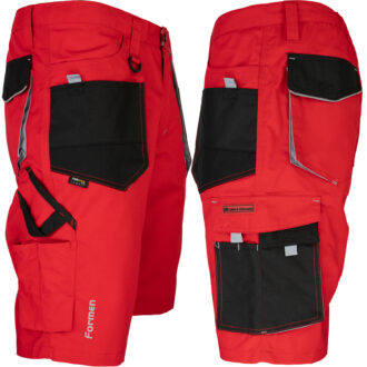 PROFI COOL RED 2.0 radne kratke hlače