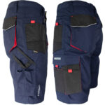 PROFI NAVY RED 2.0 Radne kratke hlače