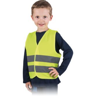 Dječji radni prsluk visoke vidljivosti KINDER