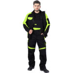 TANZO FLUO zimske radne hlače s tregerima