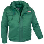 Zimska radna jakna HARD SHORT GREEN