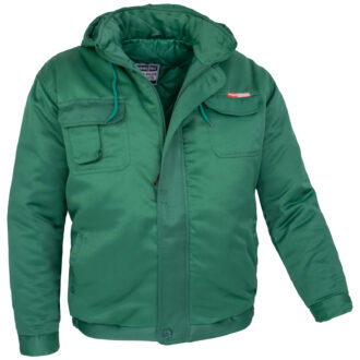 Zimska radna jakna HARD SHORT GREEN