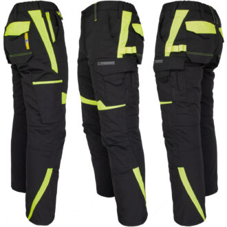 TANZO FLUO Winter-Arbeitshose mit hoher Taille