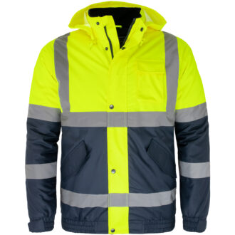 Reflektirajuća zimska bomber jakna ROAD YELLOW