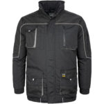 FORCE BLACK GRAU Winter-Arbeitsjacke