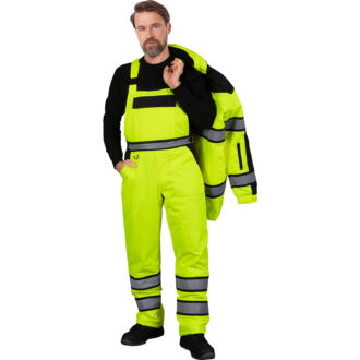MILE YELLOW 4XL–5XL zimske reflektirajuće vodootporne hlače