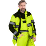 MILE YELLOW duga reflektirajuća zimska jakna