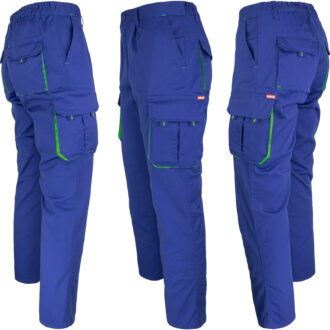 MANNLAND ROYAL LIME radne hlače s elastanom
