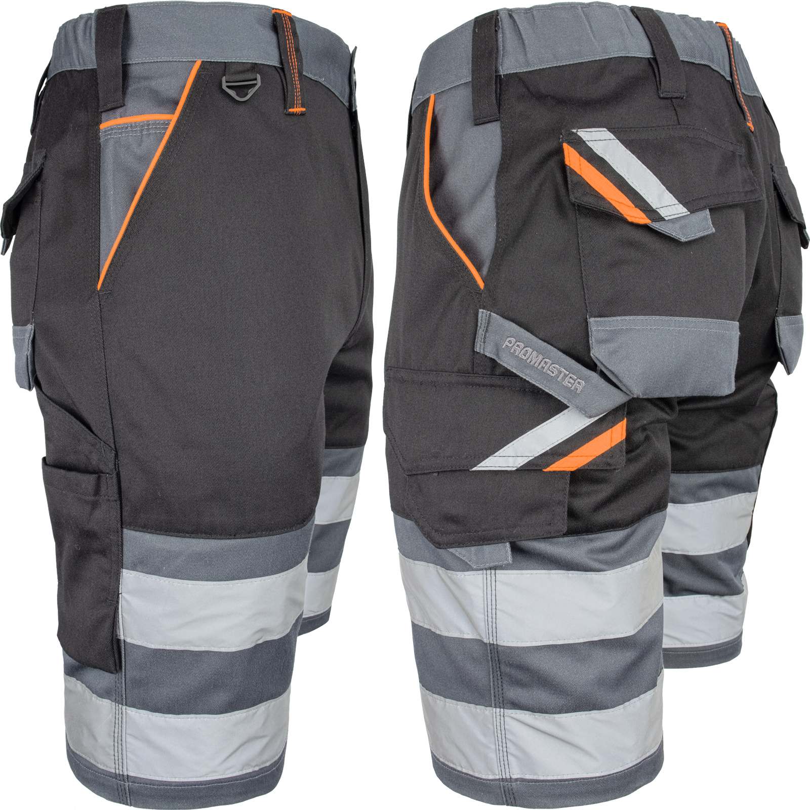 PRO BLACK REFLEX radne kratke hlače PRO BLACK REFLEX radne kratke hlače