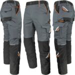 Radne hlače do struka PRO GREY DUAL