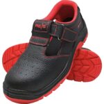 Kožne radne sandale ALFASAN COOL RED SB