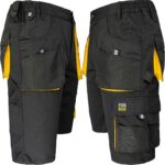 Arbeitsshorts FORCE BLACK GELB