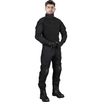 Taktički komplet hlače s bluzom Tactical Guard PROTECT BLACK