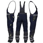 PRO NAVY REFLEX zimske radne hlače s tregerima