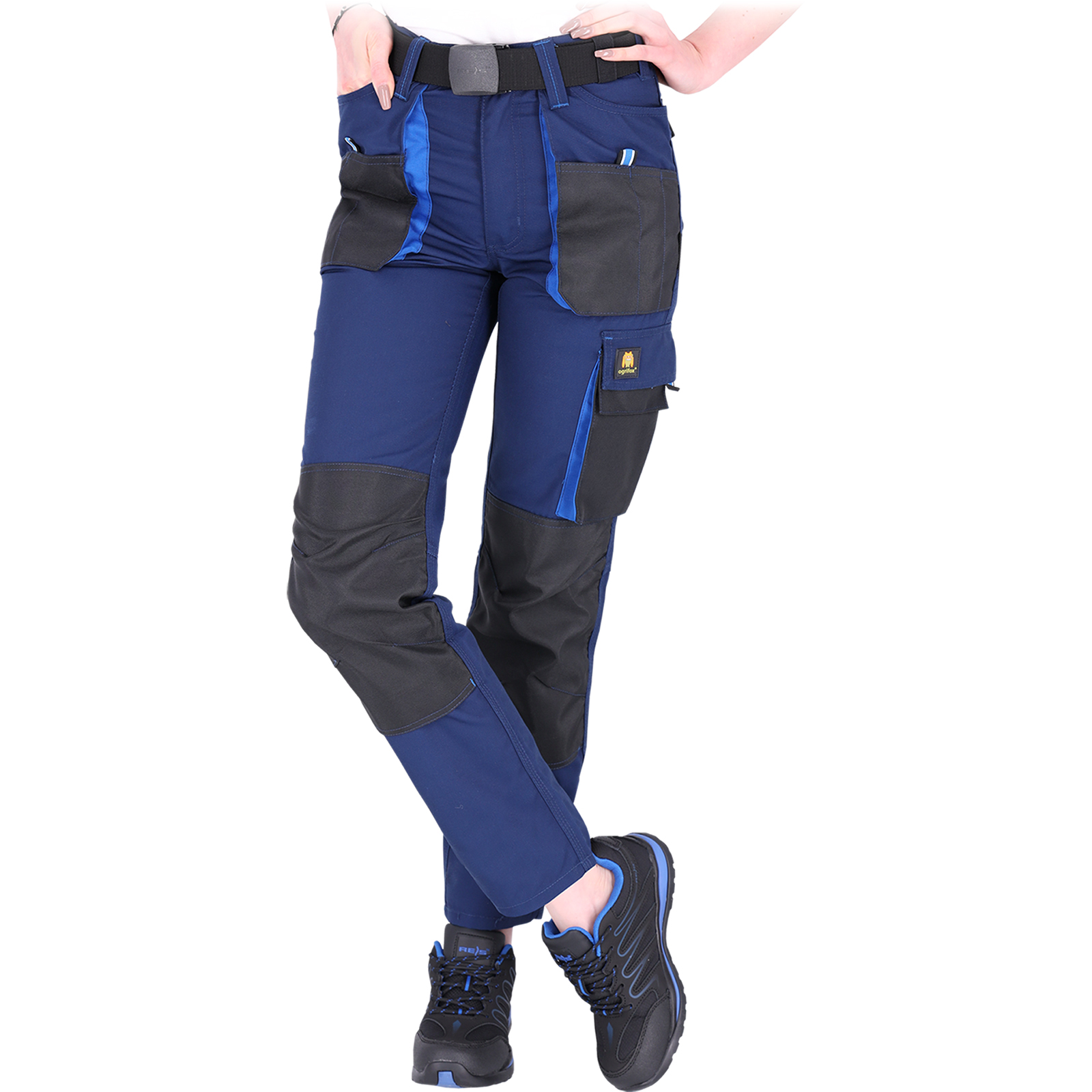 Damen-Arbeitshose mit hoher Taille FIO NAVY Damen-Arbeitshose mit hoher Taille FIO NAVY