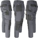 Arbeitshose mit Taillenbund FOXI DARK GREY