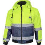 Zimska radna jakna visoke vidljivosti WARDI HIVIS 2V1
