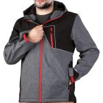 Muška softshell jakna s kapuljačom RIZZEL