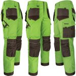 Radne hlače do struka PROFI COOL LIME 2.0