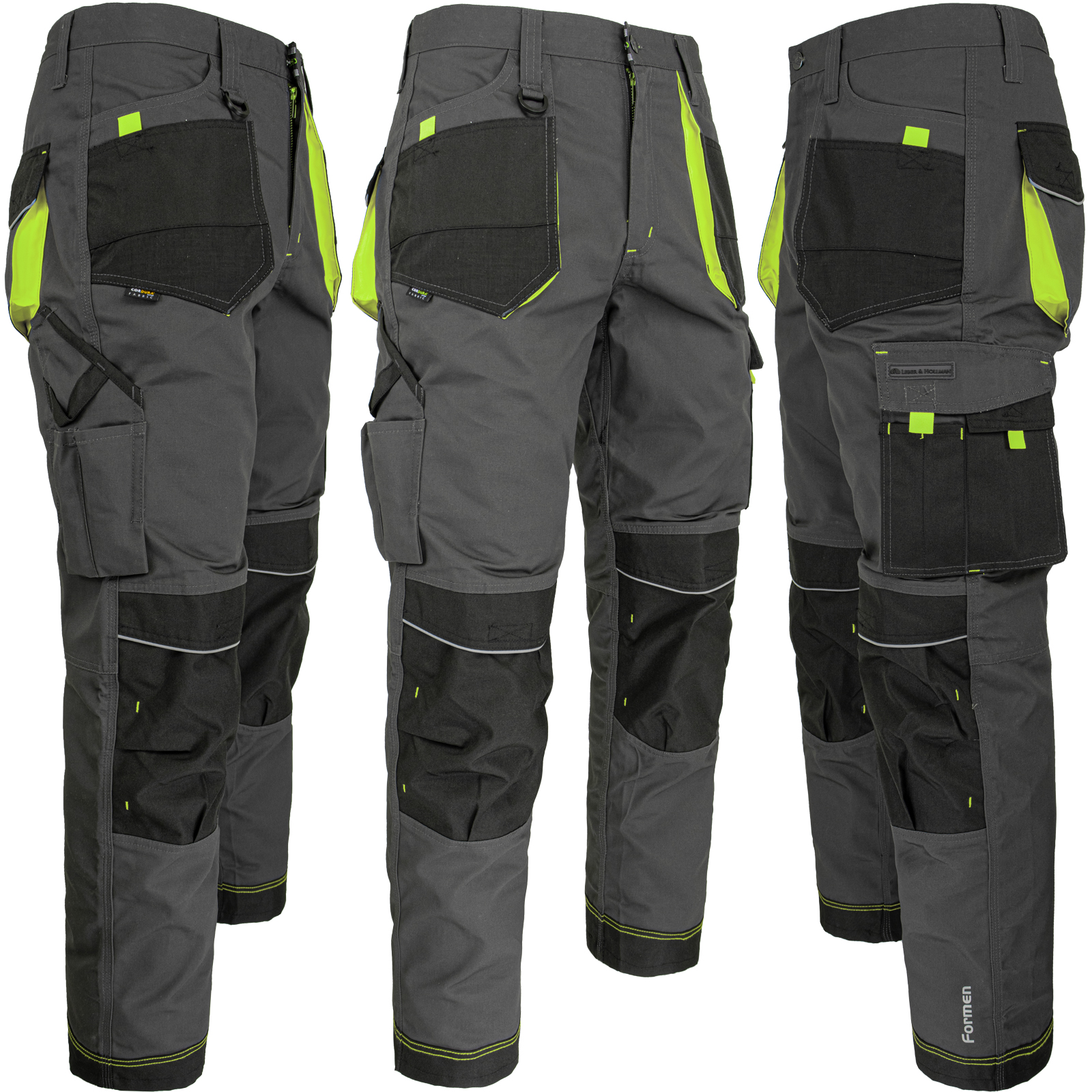 Arbeitshose bis zur Taille PROFI DARK GELB 2.0 Arbeitshose bis zur Taille PROFI DARK GELB 2.0
