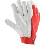 Kombinirane radne rukavice HOBY RED