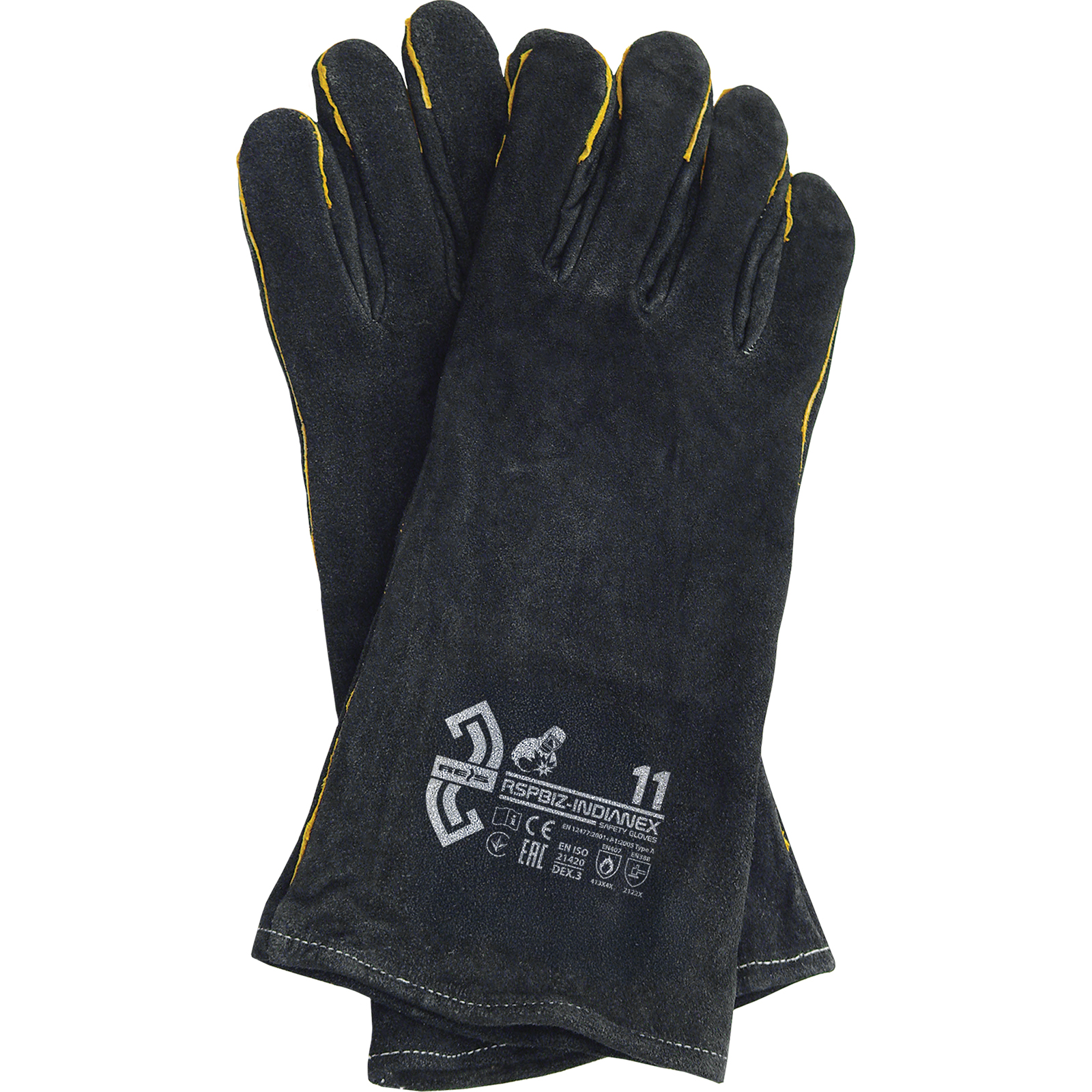 SAMY BLACK Schweißerhandschuhe SAMY BLACK Schweißerhandschuhe